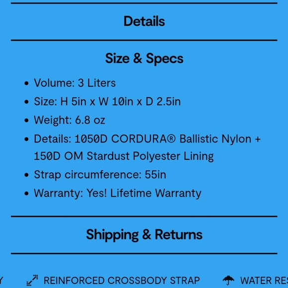 Baboon to the Moon light pink fanny pack 3L - Picture 7 of 8